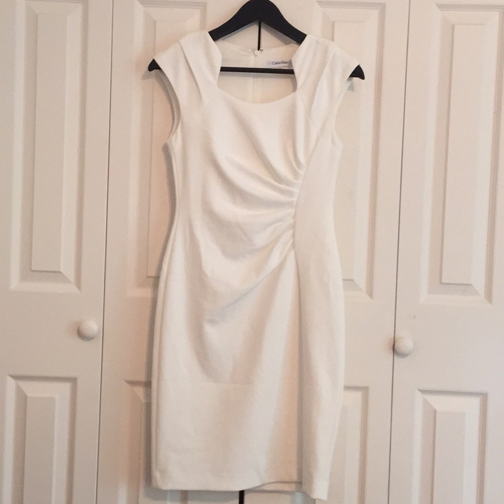 Calvin Klein White Dress